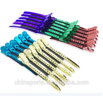 factory sale!! competitive price 9CM colorful metal hair clip /French hair clip with good quality