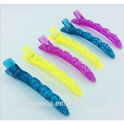 factory sale!! competitive price 11CM plastic duck hair clip /French hair clip with good quality